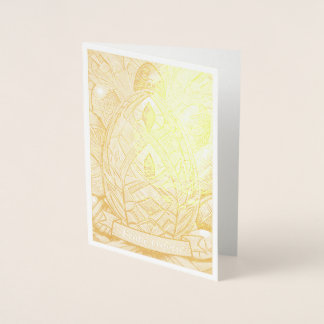 Ostermotiv farbiger Cartoon mit Ostereier 90732 Foil Card