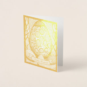 Ostermotiv monochrome Cartoon mit Ostereier 25024 Foil Card