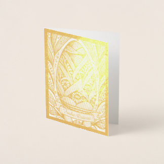 Ostermotiv monochrome Cartoon mit Ostereier 26006 Foil Card