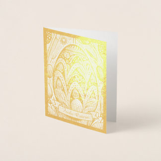 Ostermotiv monochrome Cartoon mit Ostereier 52158 Foil Card