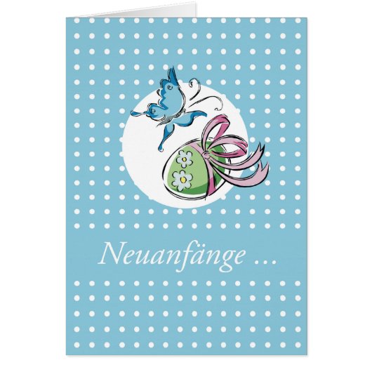 Ostern Schmetterling Neuanfänge Cards (Front)