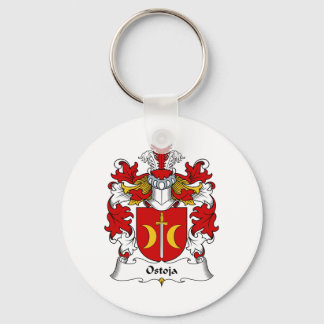 Ostoja Family Crest Keychain
