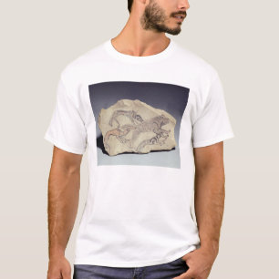 Ostracon depicting a dog chasing a hyena (limeston T-Shirt