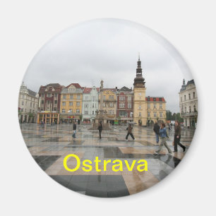 Ostrava fridge magnet
