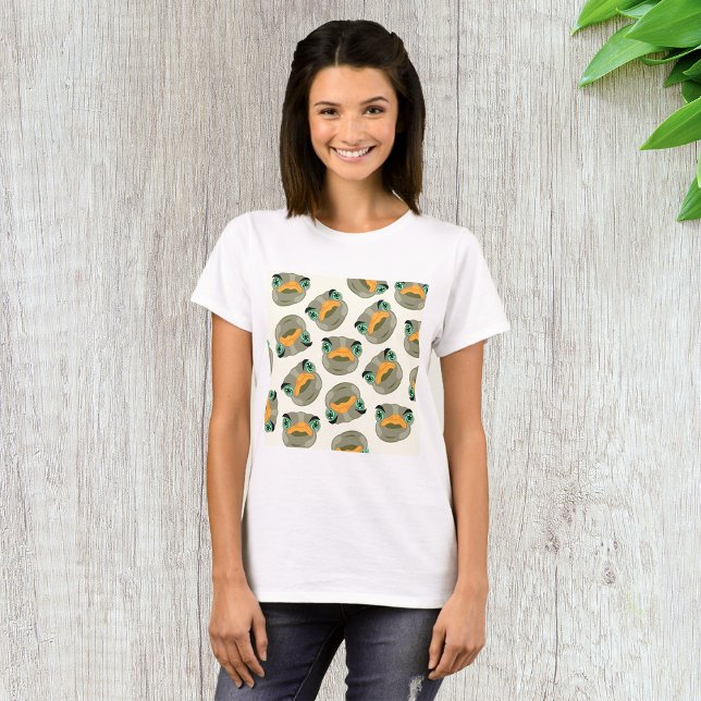 Ostrich Bird Pattern T-Shirt (Creator Uploaded)