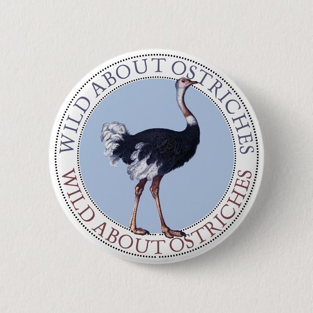 Ostrich Button (Front)