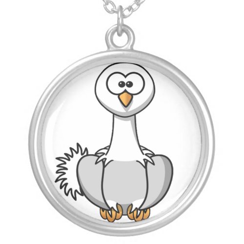 Ostrich Cartoon Necklace