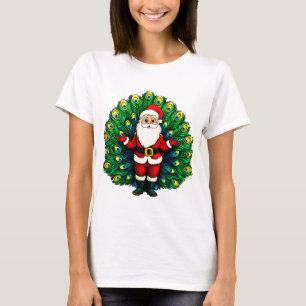 Ostrich Christmas T-Shirt