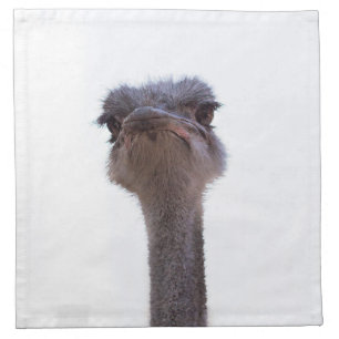 ostrich cloth napkin