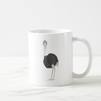 Ostrich Coffee Mug by artistjandavies at Zazzle