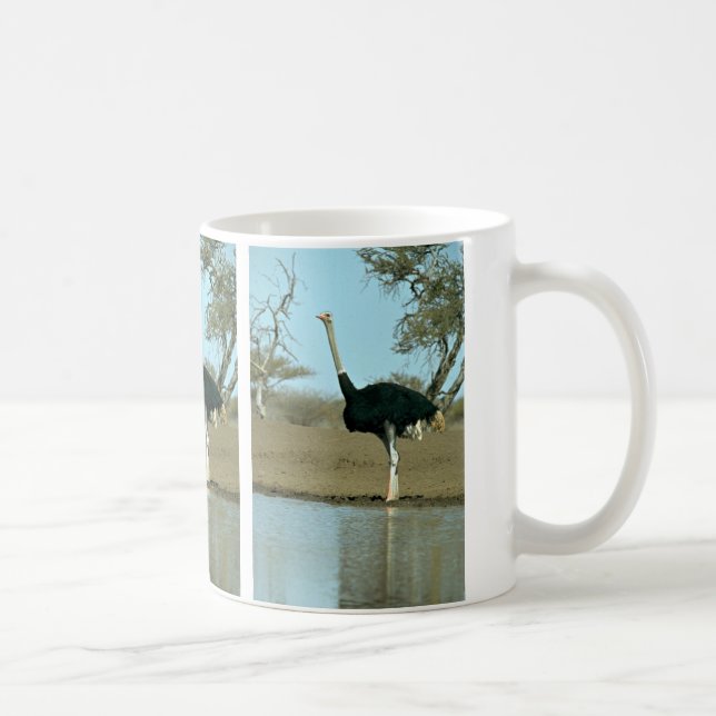 Ostrich Coffee Mug (Right)