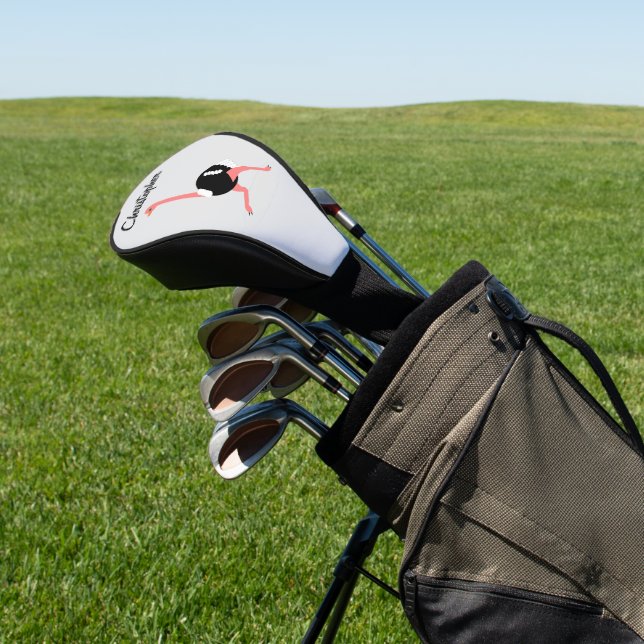 Ostrich Design Golf Head Cover (In Situ)