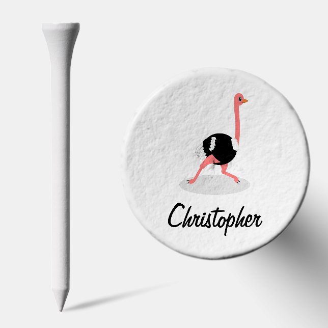 Ostrich Design Golf Tees (Combo)