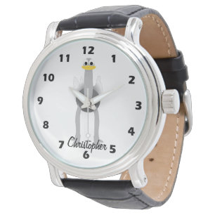 Ostrich Design Personalised Watch