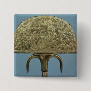 Ostrich-feather fan from the Tomb of Button