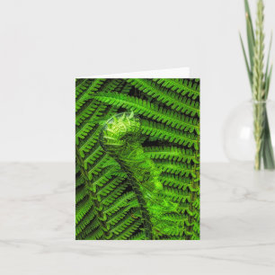 Ostrich Fern @ Stenton House Museum & Garden Letterpress Thank You Card