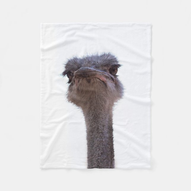 ostrich fleece blanket (Front)