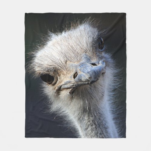 Ostrich Fleece Blanket