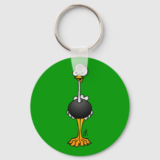 Ostrich Keychain
