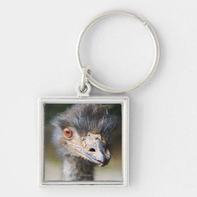 Ostrich Keychain (Front)