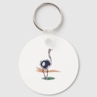 ostrich keychain