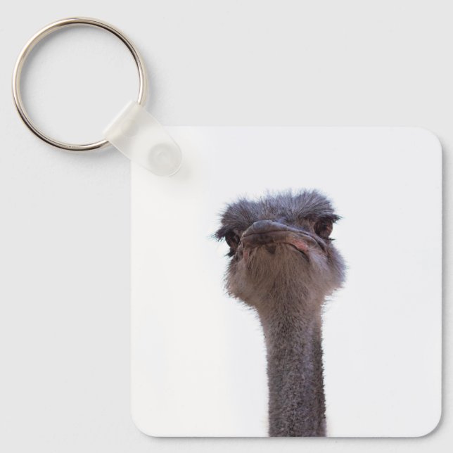 ostrich keychain (Front)