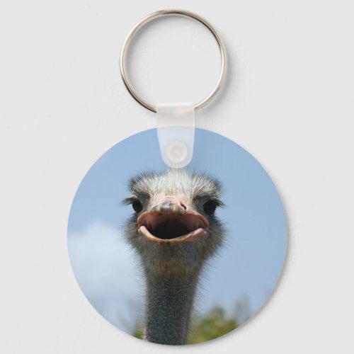 ostrich keychain