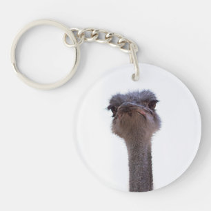 ostrich keychain