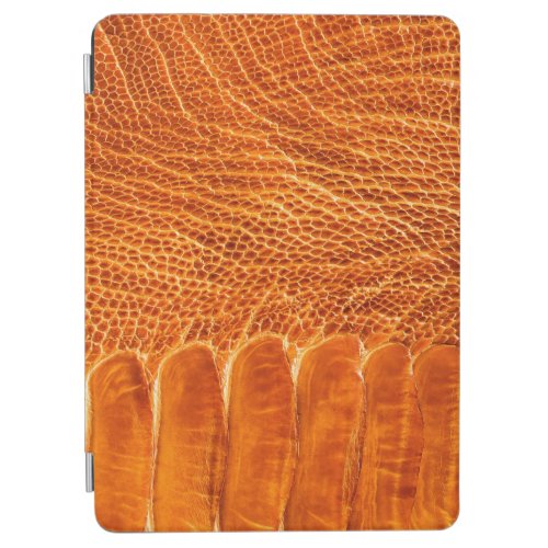 Ostrich leather texture iPad air cover