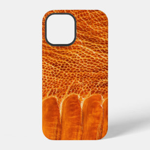Ostrich leather texture iPhone 12 case