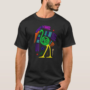 Ostrich Like Animal Full Of Colors T-Shirt