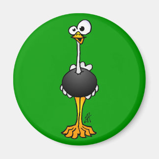 Ostrich Magnet