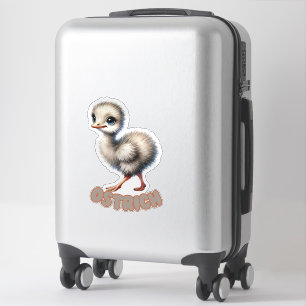 OSTRICH - NURSERY STICKER