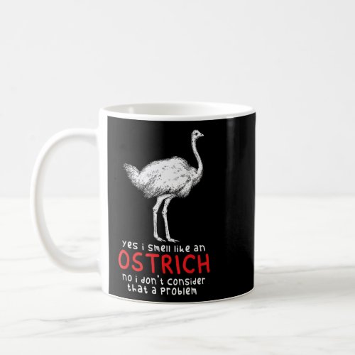 Ostrich Owner Flightless Bird   Vintage  Coffee Mug