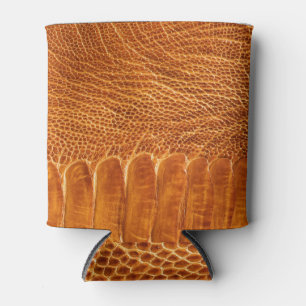 Ostrich Skin Texture: Luxurious Wallpaper. Can Cooler