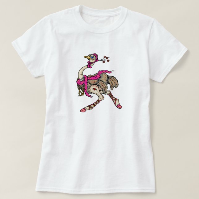 ostrich T-Shirt (Design Front)