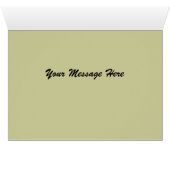 Ostrich Talk Card (Inside Horizontal (Bottom))