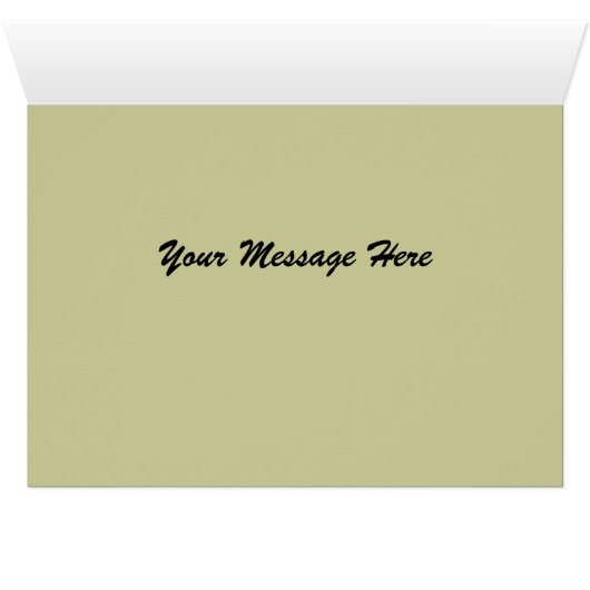 Ostrich Talk Card (Inside Horizontal (Bottom))