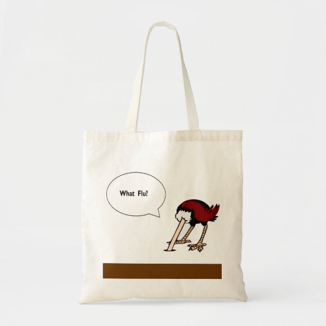 Ostrich Tote Bag (Front)