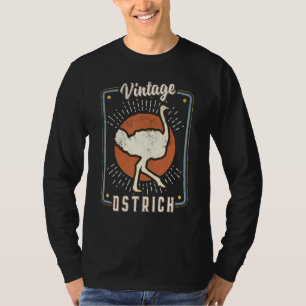 Ostrich Vintage Retro Classic Animal Love 1 T-Shirt