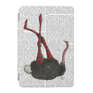 Ostrich with Striped Leggings iPad Mini Cover