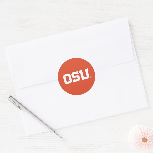 OSU CLASSIC ROUND STICKER (Envelope)