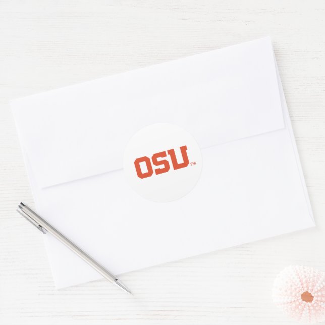 OSU CLASSIC ROUND STICKER (Envelope)