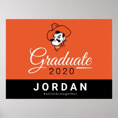 Osu Cowboys 2020 Graduate Poster