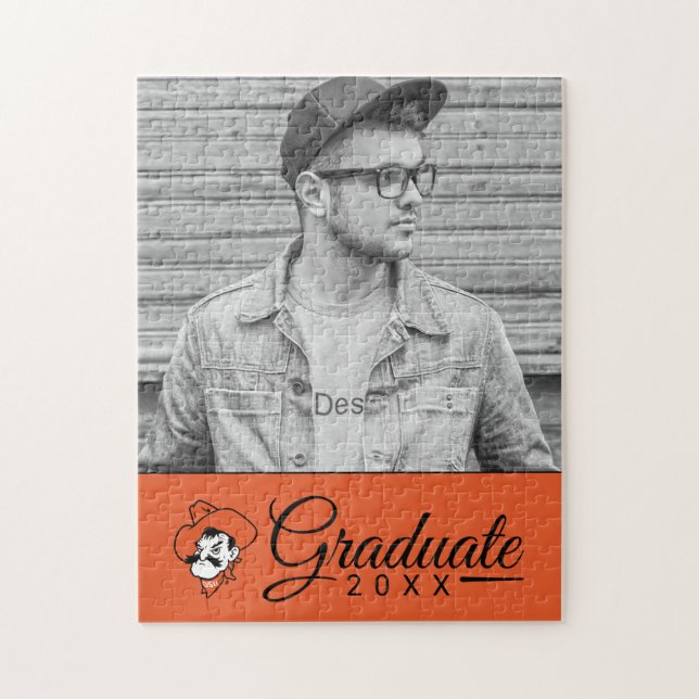 OSU Cowboys Graduate Jigsaw Puzzle (Vertical)