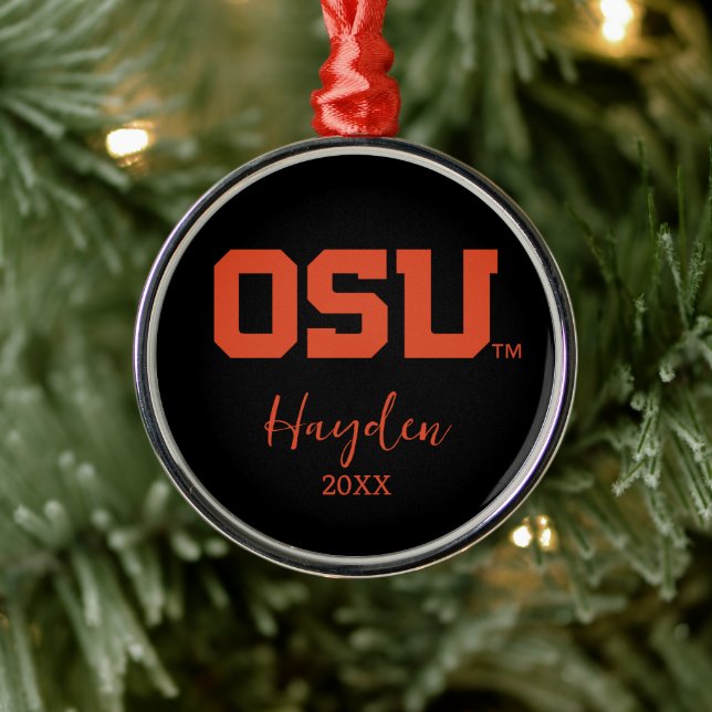 OSU METAL ORNAMENT (Tree)