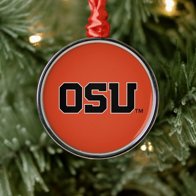 OSU METAL ORNAMENT (Tree)