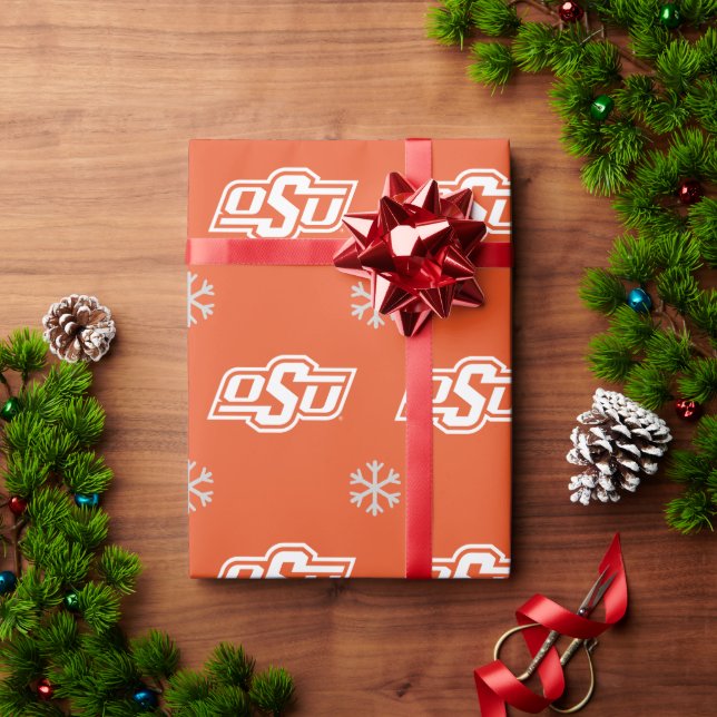 OSU Oklahoma State Wrapping Paper (Holiday Gift)