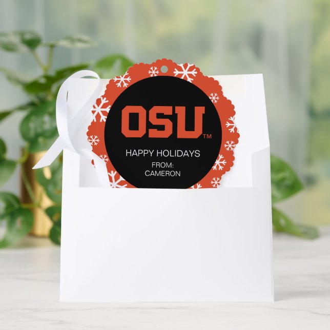 OSU ORNAMENT CARD (Envelope)