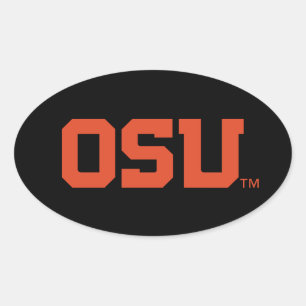 OSU OVAL STICKER